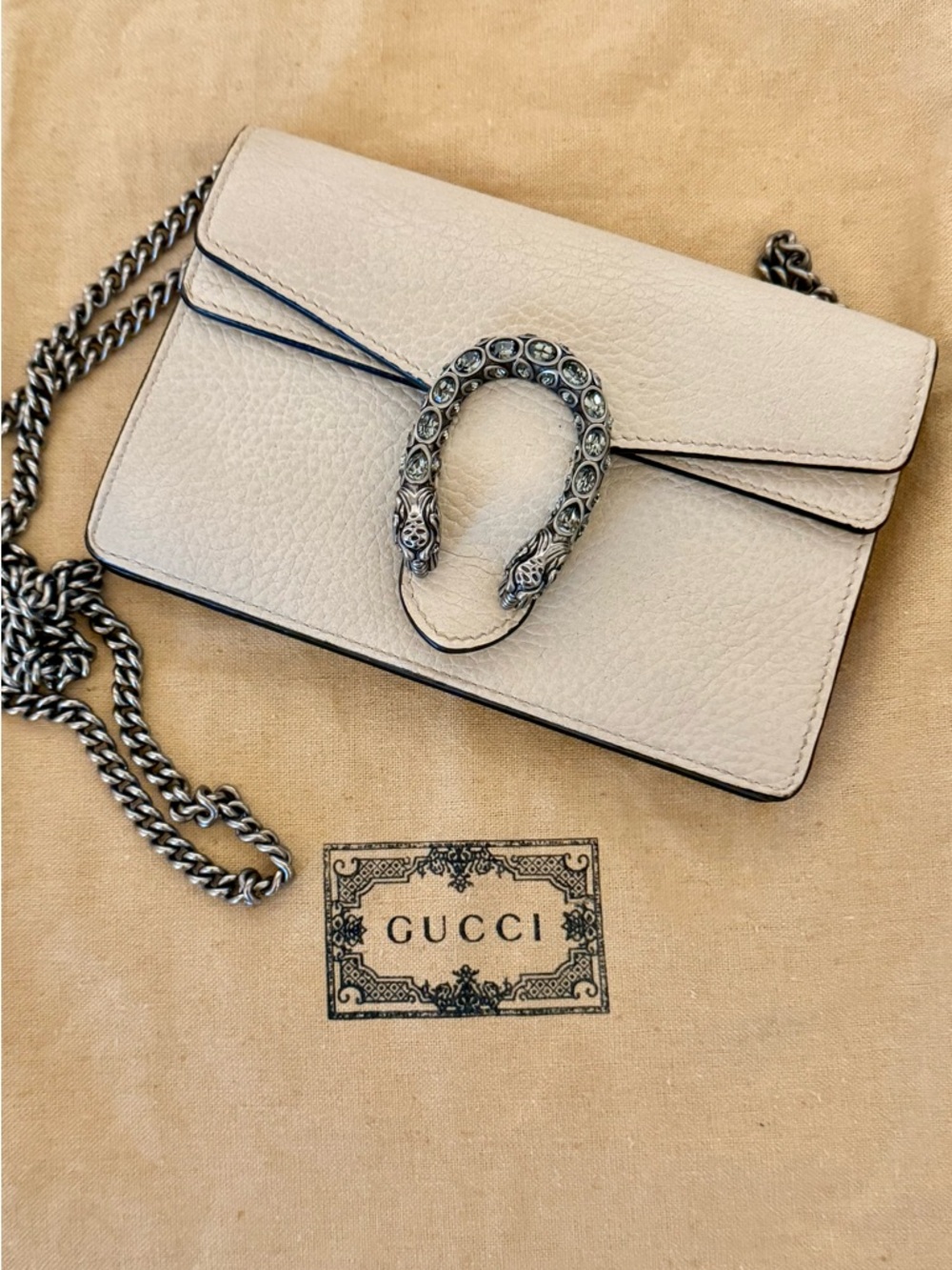 Gucci Super Mini Dionysus with Dustbag